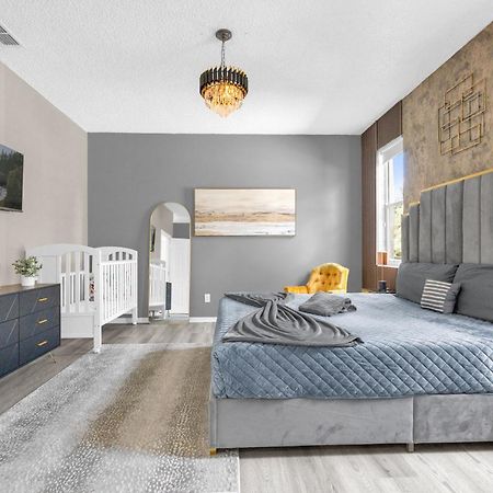 Beautiful 5Br 4 Baths Themed Home Near Disney And Universal, Private Pool, Gameroom, Baby Crib And More 키시미 외부 사진