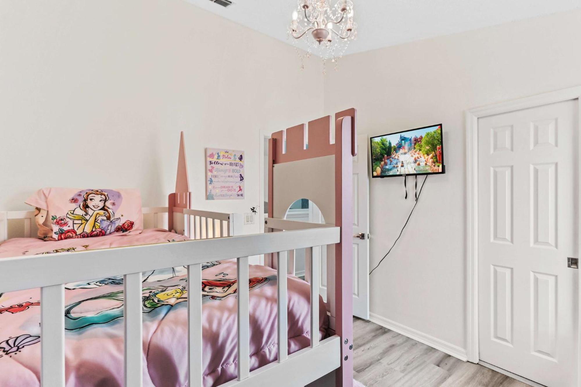 Beautiful 5Br 4 Baths Themed Home Near Disney And Universal, Private Pool, Gameroom, Baby Crib And More 키시미 외부 사진