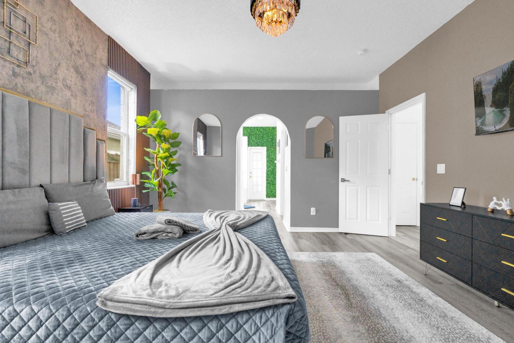 Beautiful 5Br 4 Baths Themed Home Near Disney And Universal, Private Pool, Gameroom, Baby Crib And More 키시미 외부 사진
